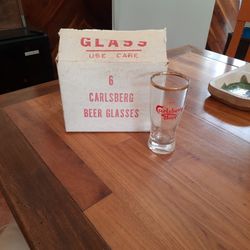 Old Carlsberg Glass Still In Box