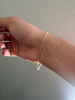 10k Rope Bracelet