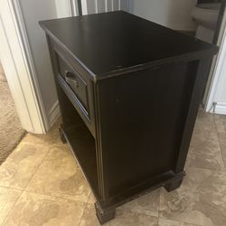 Brown nightstand