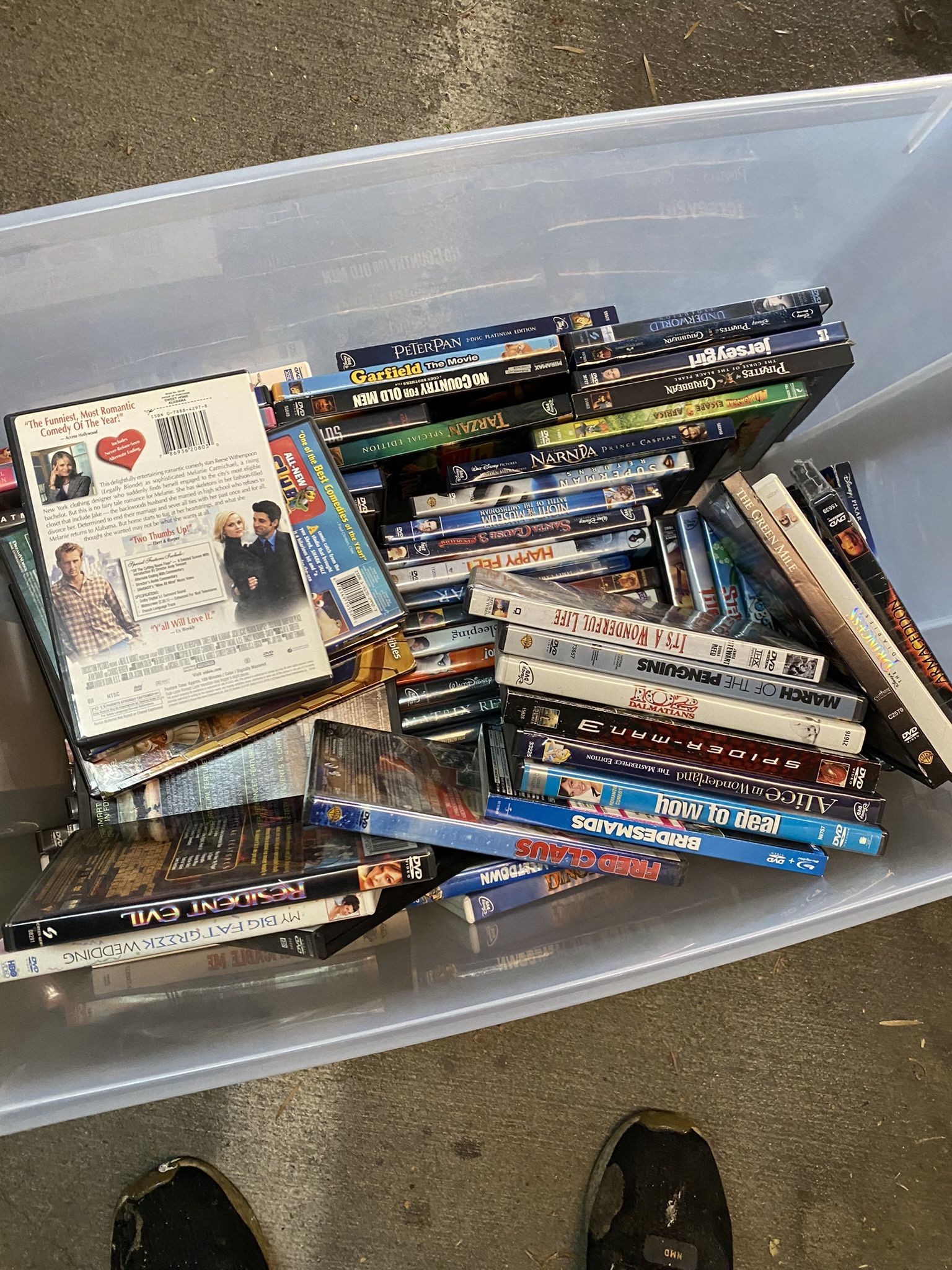 Box Of DVD Movies All For $50 It’s 70+