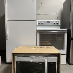 Fridge,stove And Microwave 