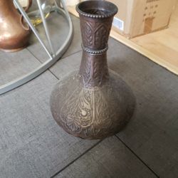 Artisanal Copper Vase