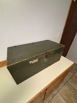 1951 U.S army footlocker