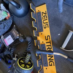 Wall-Mounted Barbell Holder