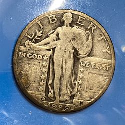1929-D Quarter (1,358,000 Minted)coin