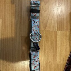 2 Hounds Cherry Blossom Martingale Buckle Collar