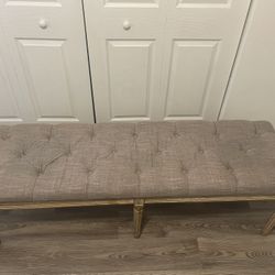 Lovely Comfortable Wooden Bench