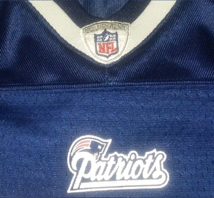 jared mayo stitched new england patriots jersey youth large 14-16