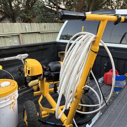 Gas Engine Striping Machine