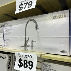 Kohler Barossa Pull-Down Kitchen Faucet