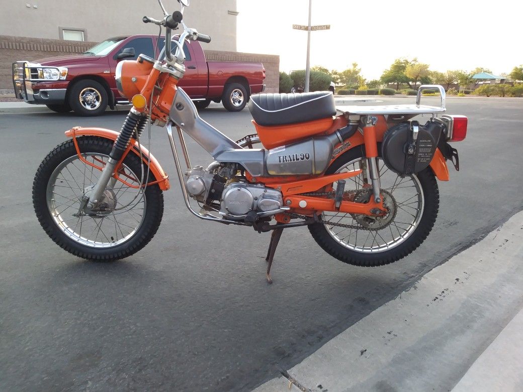 thumbnail image 2 of Honda CT90 / CT110 Trail 90 Frame Cover – Unpainted – OEM Style 64301-102-670 2 of 3