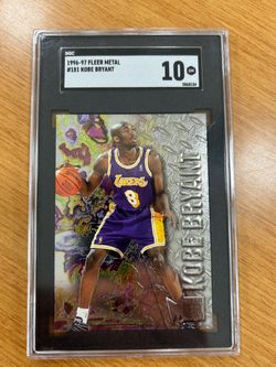 1996-97 Fleer Metal Kobe Bryant #181 SGC 10 Gem Mint Rookie