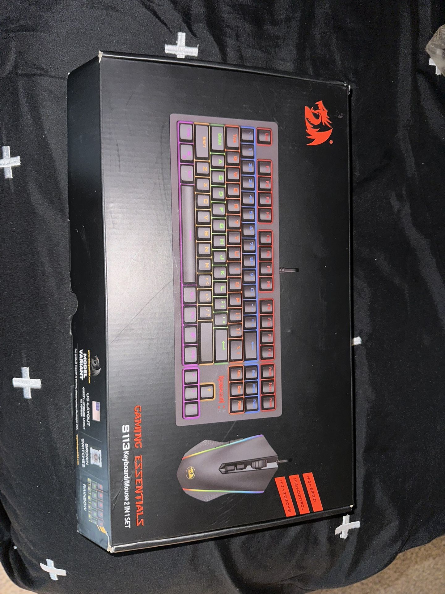 Red Dragon Keyboard 2in 1 Set