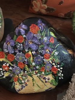 Hand painted rocks