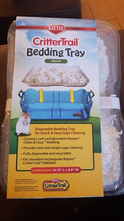 Crittertrail bedding tray best sale medium