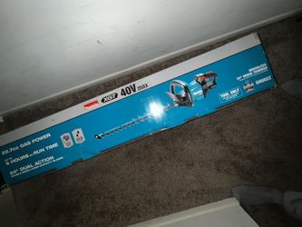 Makita 40v Gas Powered  Brushless 24” Hedge Trimmer 