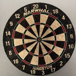 Narwhal Dart Board