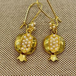 ‘Pomegranate Earrings for Women