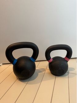 Kettlebells - 18 and 26 lbs