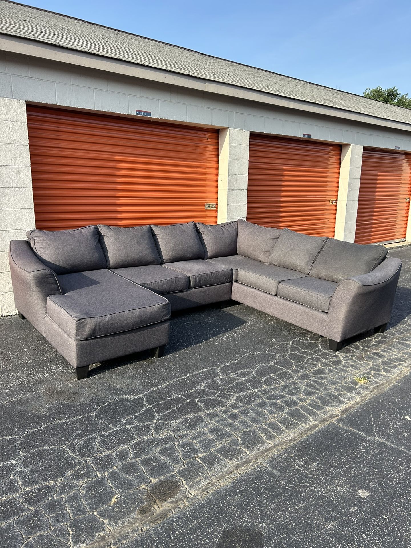 Large Dark blue Sectional Sofa - FREE DELIVERY