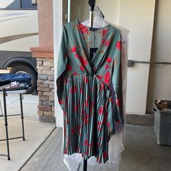 New- Tea Length Dress
