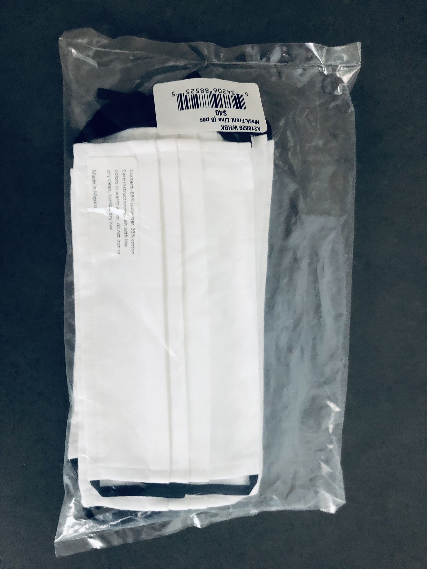 Spa cloth face masks (200 masks)