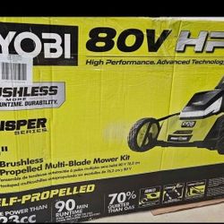 Brand new 30" ryobi Self-Propelled lawnmower