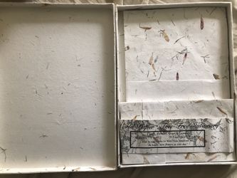 Made by hand in India Stationary Set