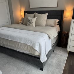 King Size Bed And Mattress 