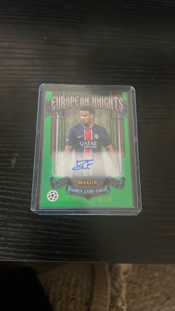 WARREN ZAIRE EMERY 43/99 autograph