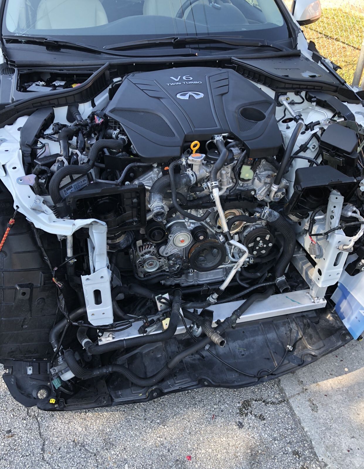 Infiniti Q50 Engine Transmission 3.0 