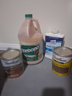 All 4 Glue, Stain, Poly, Thinner