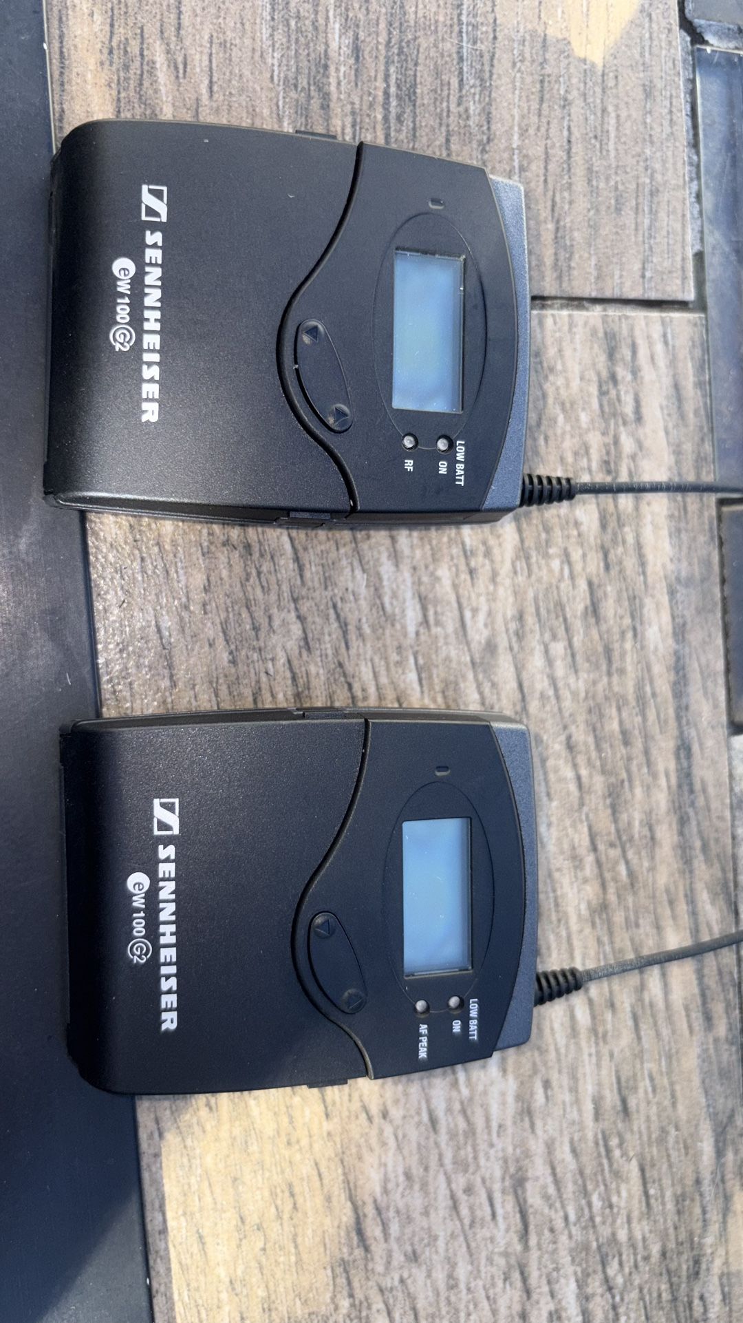 Sennheiser Ew 100 G2. Pair