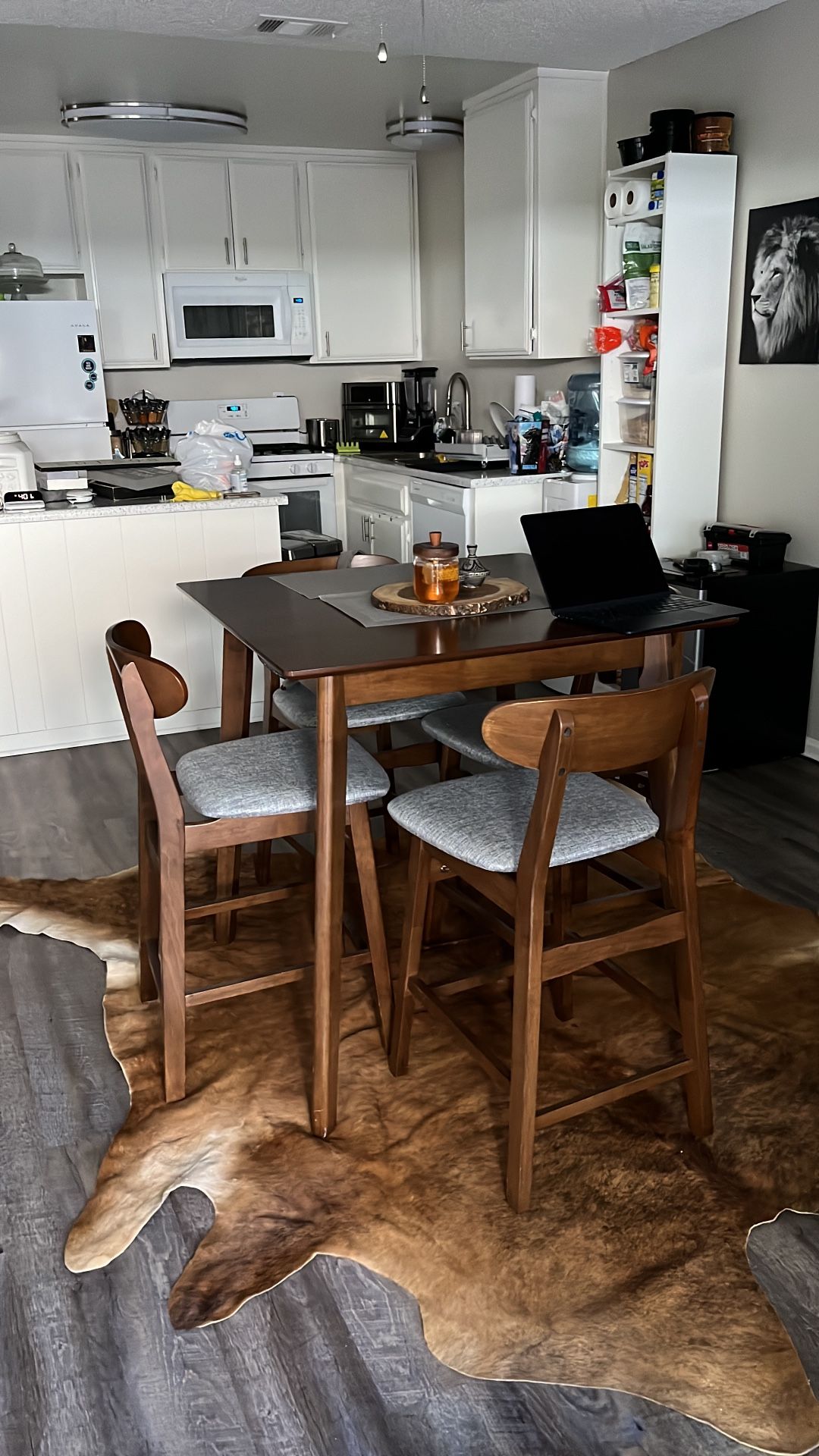 High Chair Wooden Dinner Table