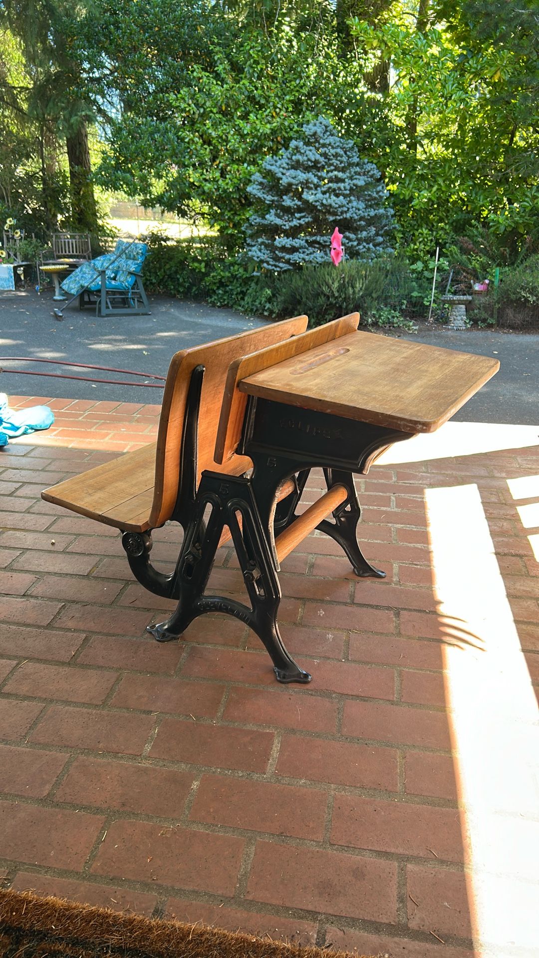 Antique School Desk