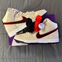 Nike SB Dunk High Pro Premium “San Francisco Giants” Shoes Size 13 Brand New