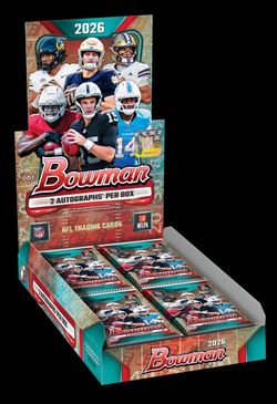 2026 Bowman NFL Trading Cards Hobby Box