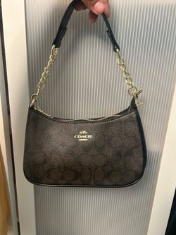 brown purse
