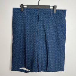 J. Lindeberg Golf Shorts Mens 32 Blue Micro Stretch Regular Fit