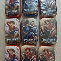 One piece tins