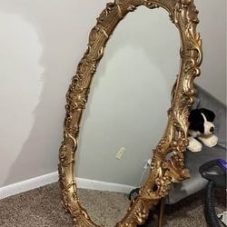 Antique Heavy Solid Mirror