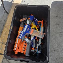Nerf Guns 27 Gallon Tote