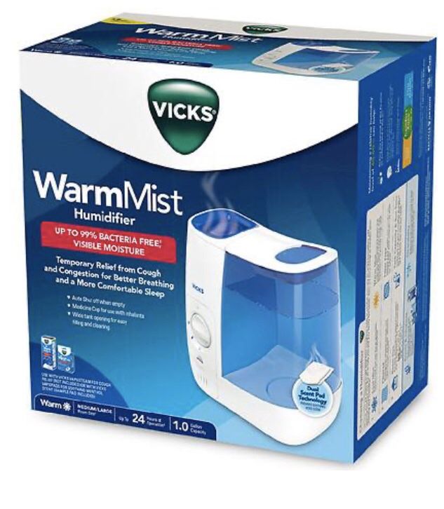 Vicks WarmMist Humidifier 1.0 gallon