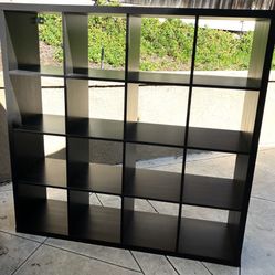 IKEA 16 Cube Shelf Black