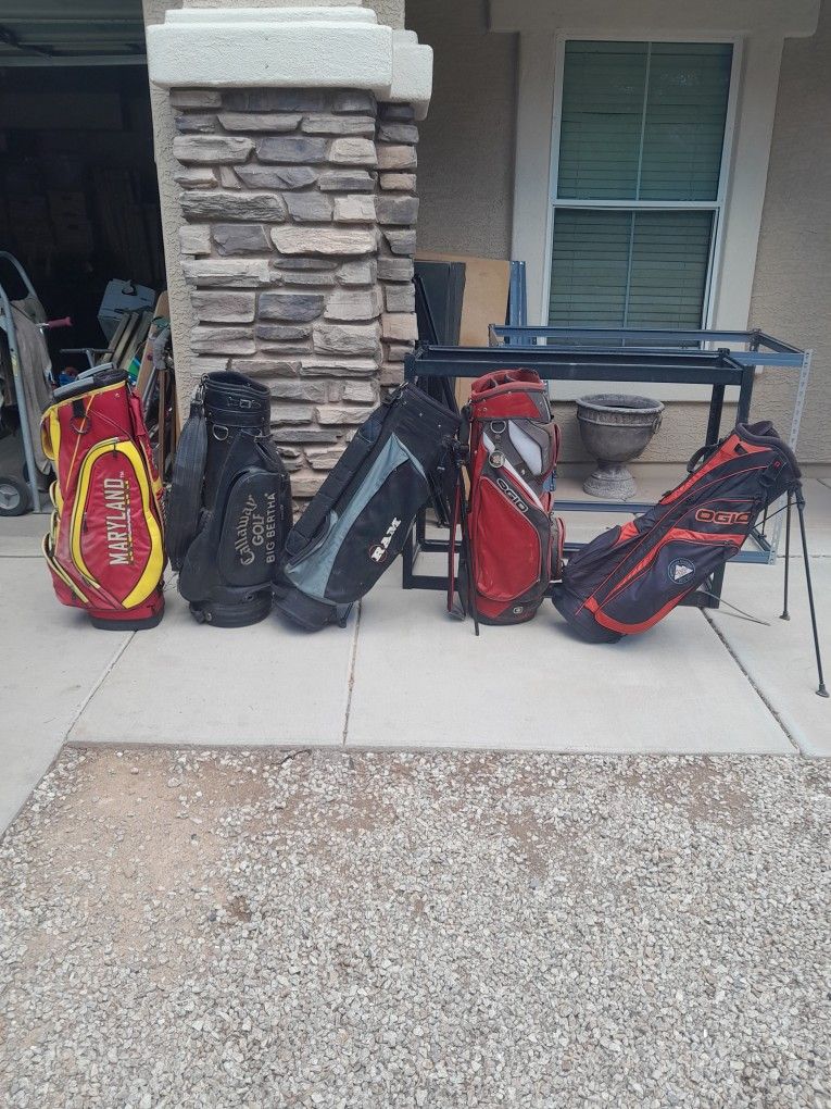 Maryland Golf Calloway RAM Or Ogio Golf Bags $15-$20 Each 5 Different Available See All Photos