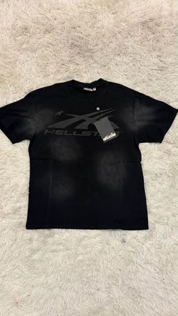 Hellstar Black Graphic T-Shirt with Tags