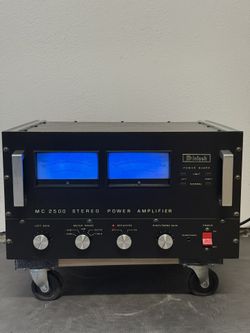 MCINTOSH MC2500 Stereo Power Amplifier 