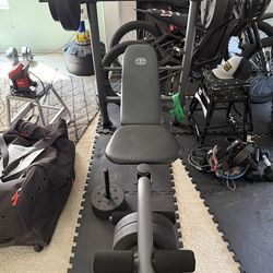 Golds gym workout equipment