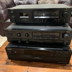 Namamichi and Onkyo Stereo Equipment