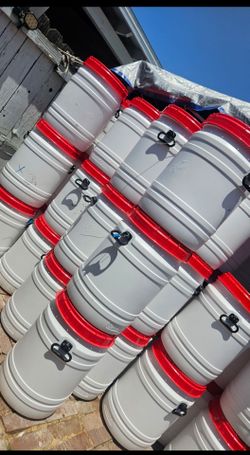 Barriles Barrel Dog Food Container Linpios De Quimico Para guardar cualquier cosa $22 Each